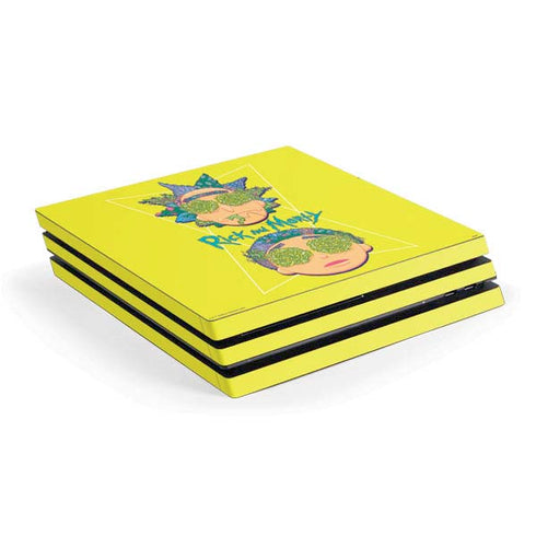 Adult Swim Rick and Morty Rick and Morty Portal Eyes PlayStation PS4 Skins